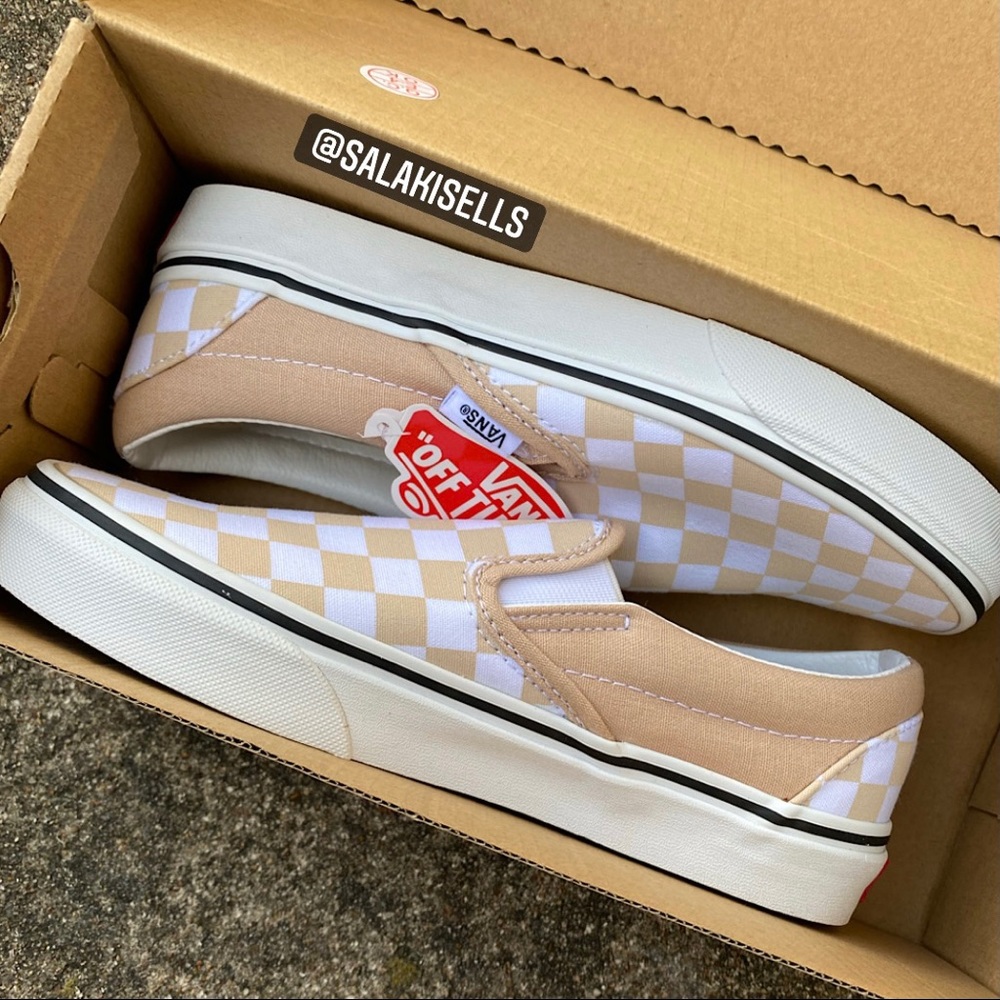 Vans Classic Slip-On Checkerboard Frappe